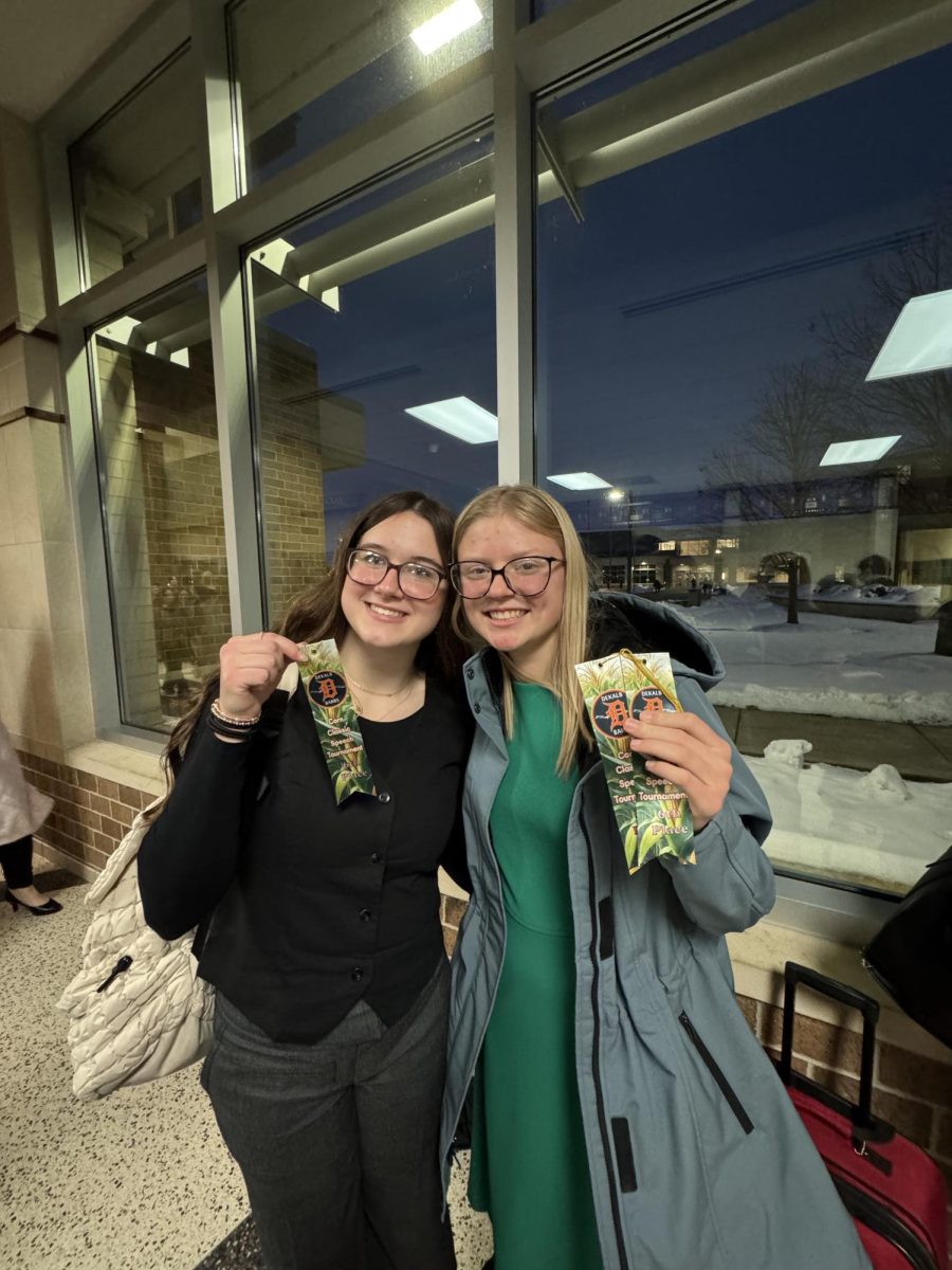 Freeport's Speech Team takes 2nd Place in the Rochelle Tournament