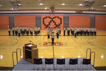 Freeport NJROTC Successfully Conducts Annual AMI Inspection