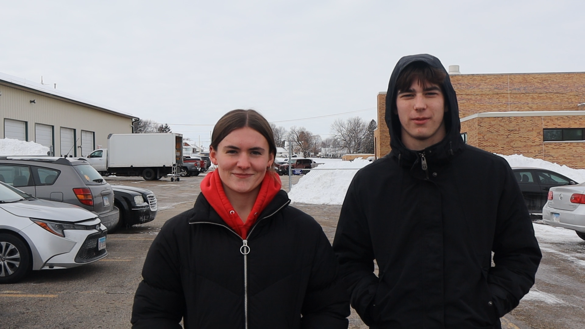 Snow Stories At Freeport High School