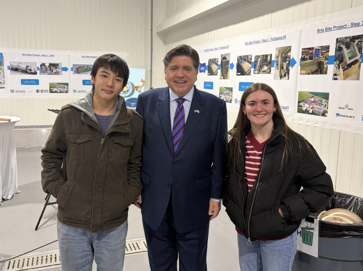 FHS Journalism Students Interview Governor JB Pritzker