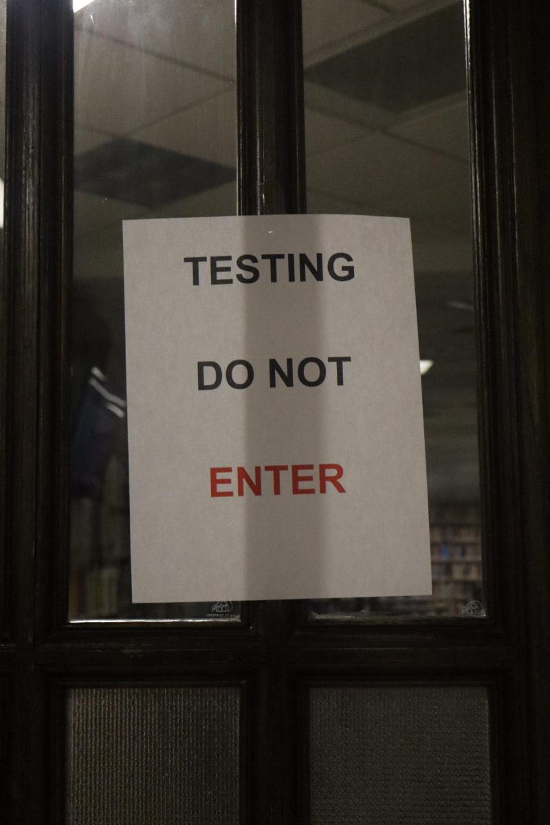 Students Take AP Exams